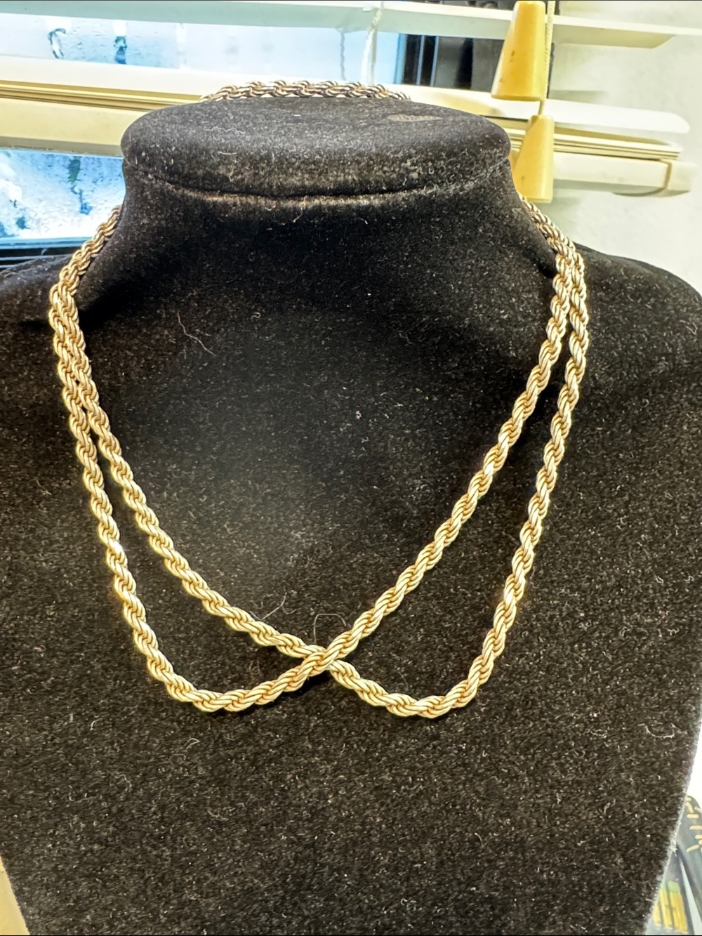 Classic Rope Chain Necklace - Sterling silver